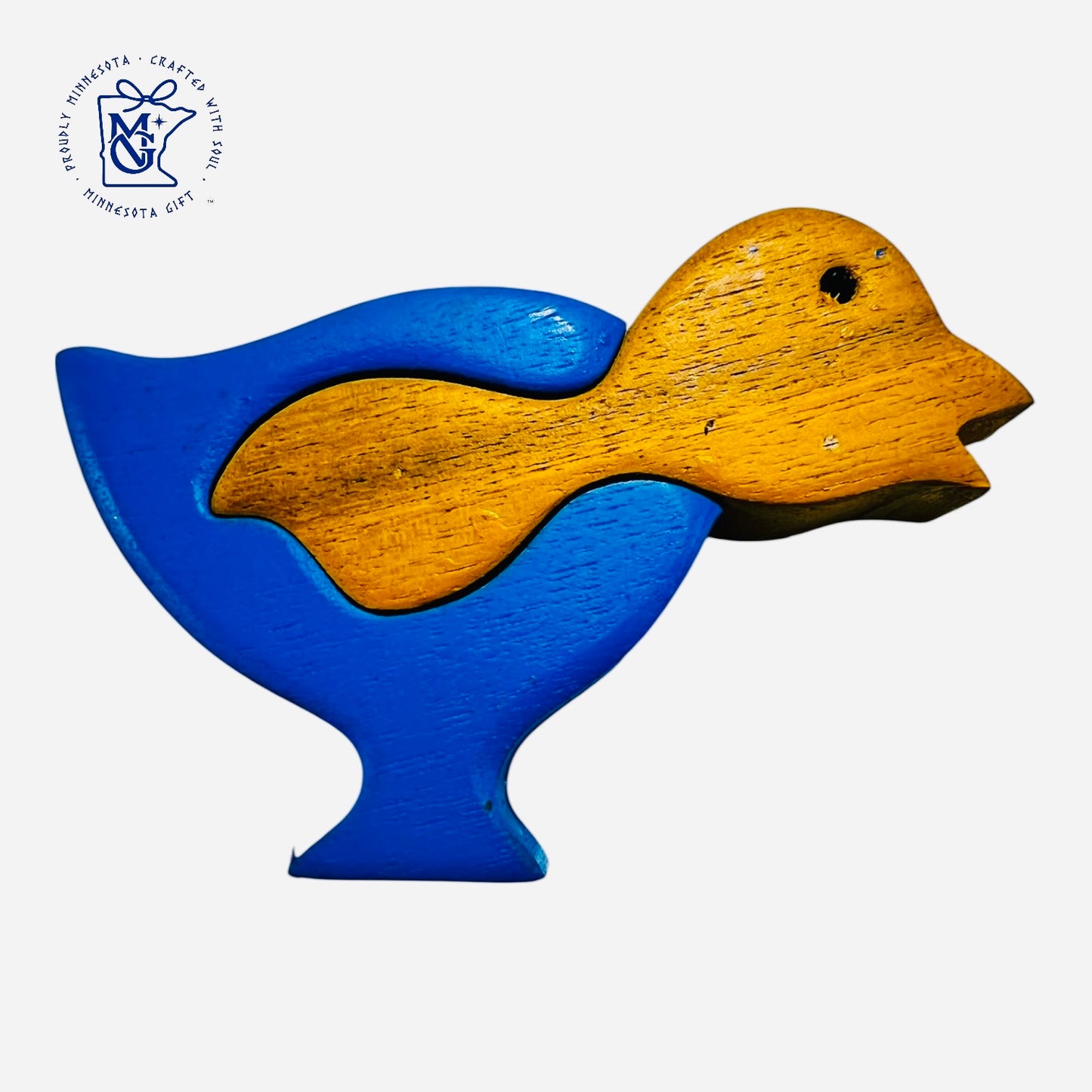 DUCKLING 2 - Wooden Animal Puzzle Toy for Kids