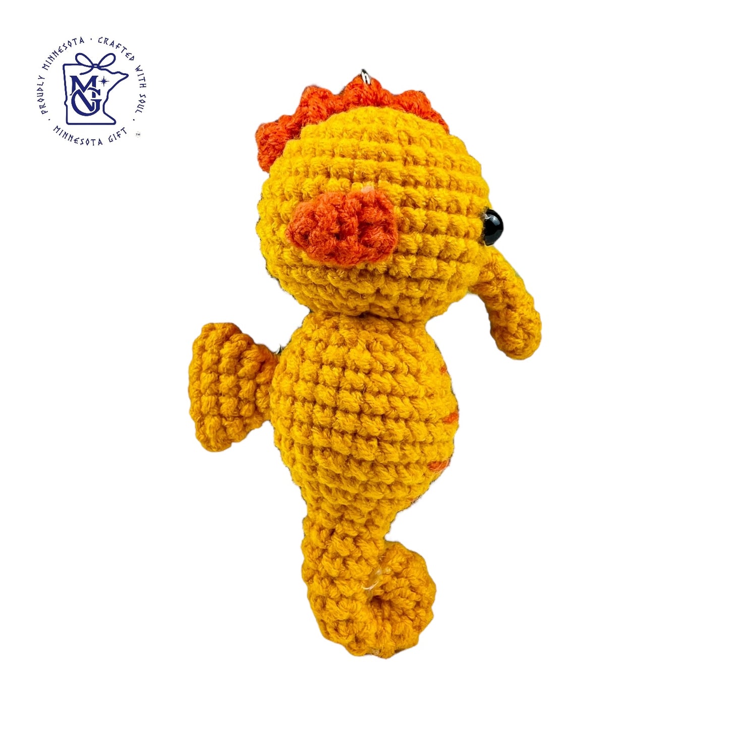 SEAHORSE - Unique Wool Keychains