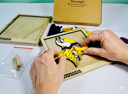 Viking Puzzle Wooden Masterpiece