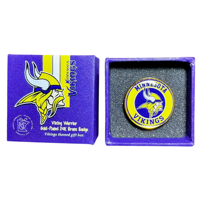 Viking Gold-Plated Logo Emblem