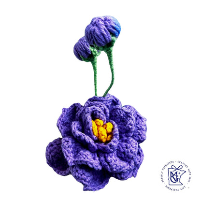 CAMELLIA FLOWER - Unique Wool Keychains