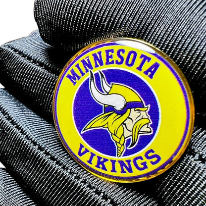 Viking Gold-Plated Logo Emblem