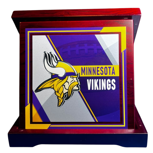 Viking Warrior Wood Desk Emblem