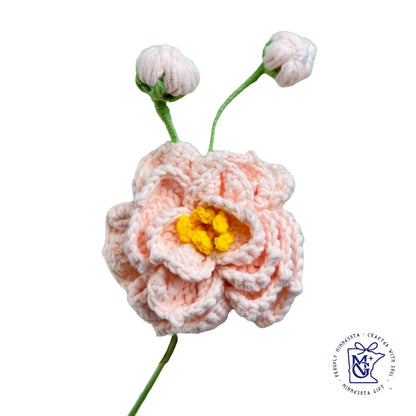 CAMELLIA FLOWER - Unique Wool Keychains