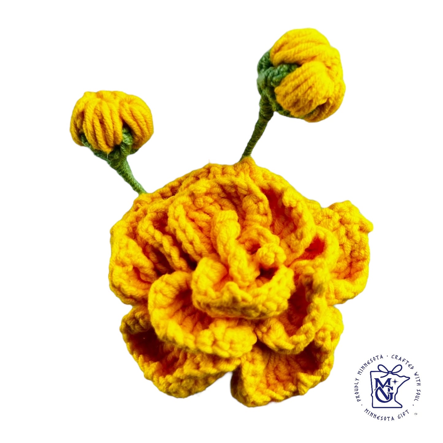 CAMELLIA FLOWER - Unique Wool Keychains