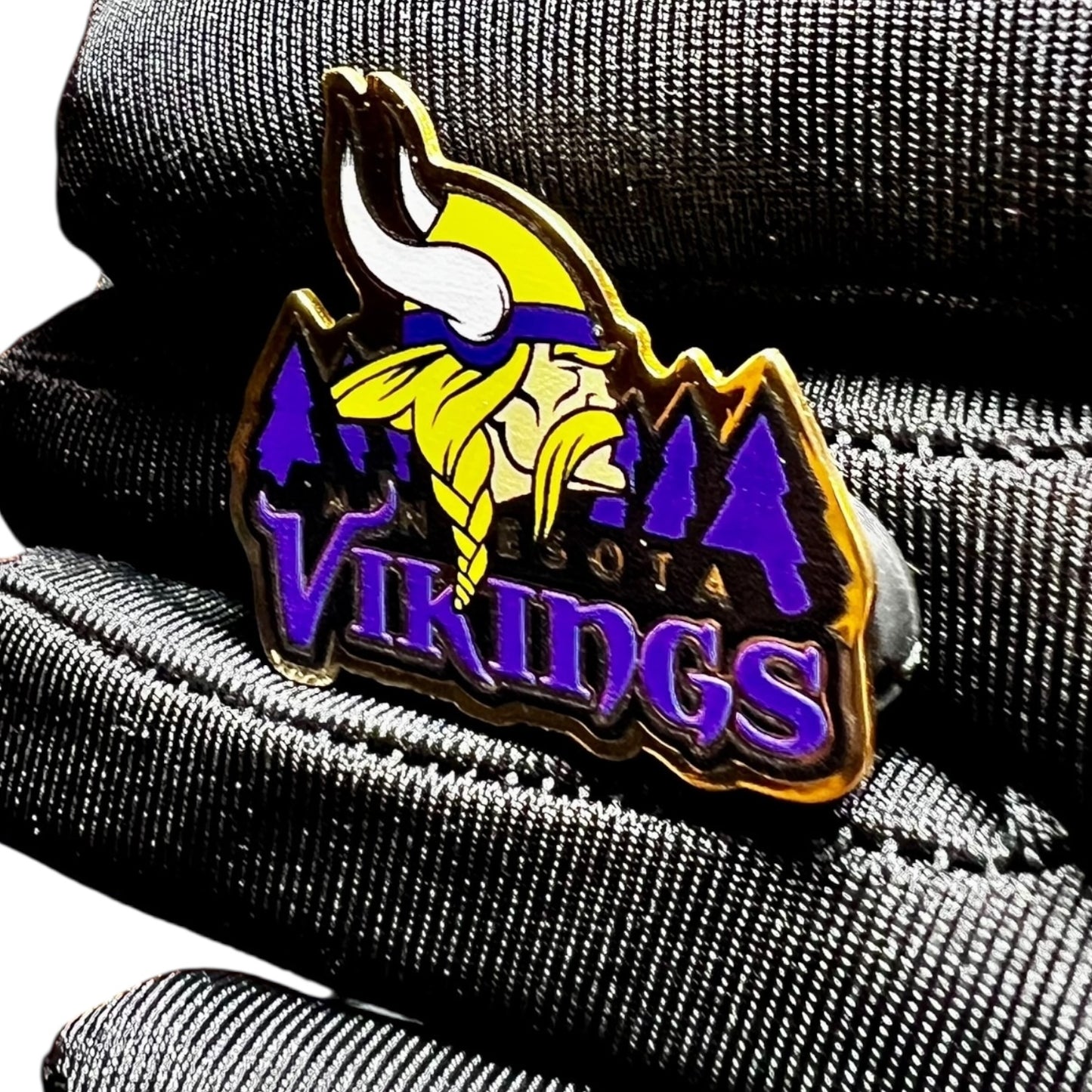 Viking Warrior Gold-Plated Brass Badge No.1