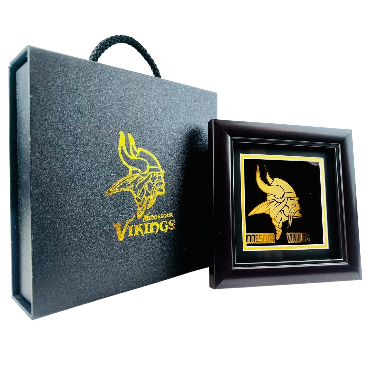 Viking Warrior 24K Gold-Plated Desk Frame