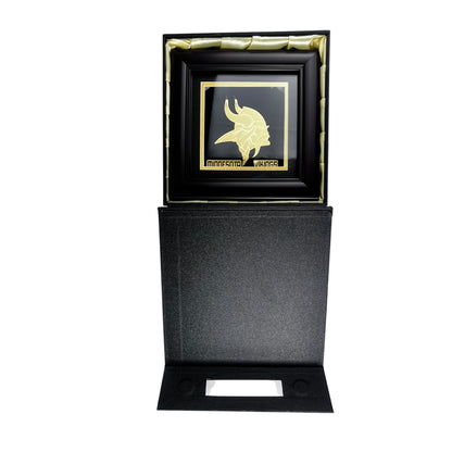 Viking Warrior 24K Gold-Plated Desk Frame