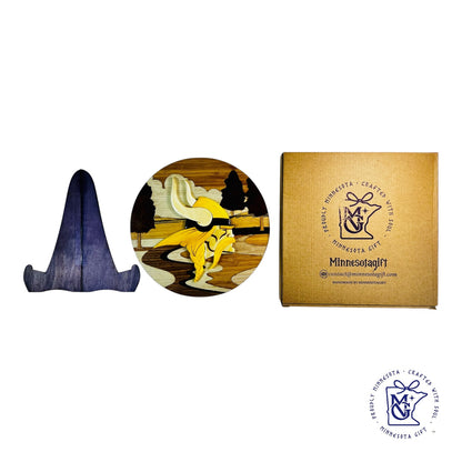 Viking Soul Wooden Round Art