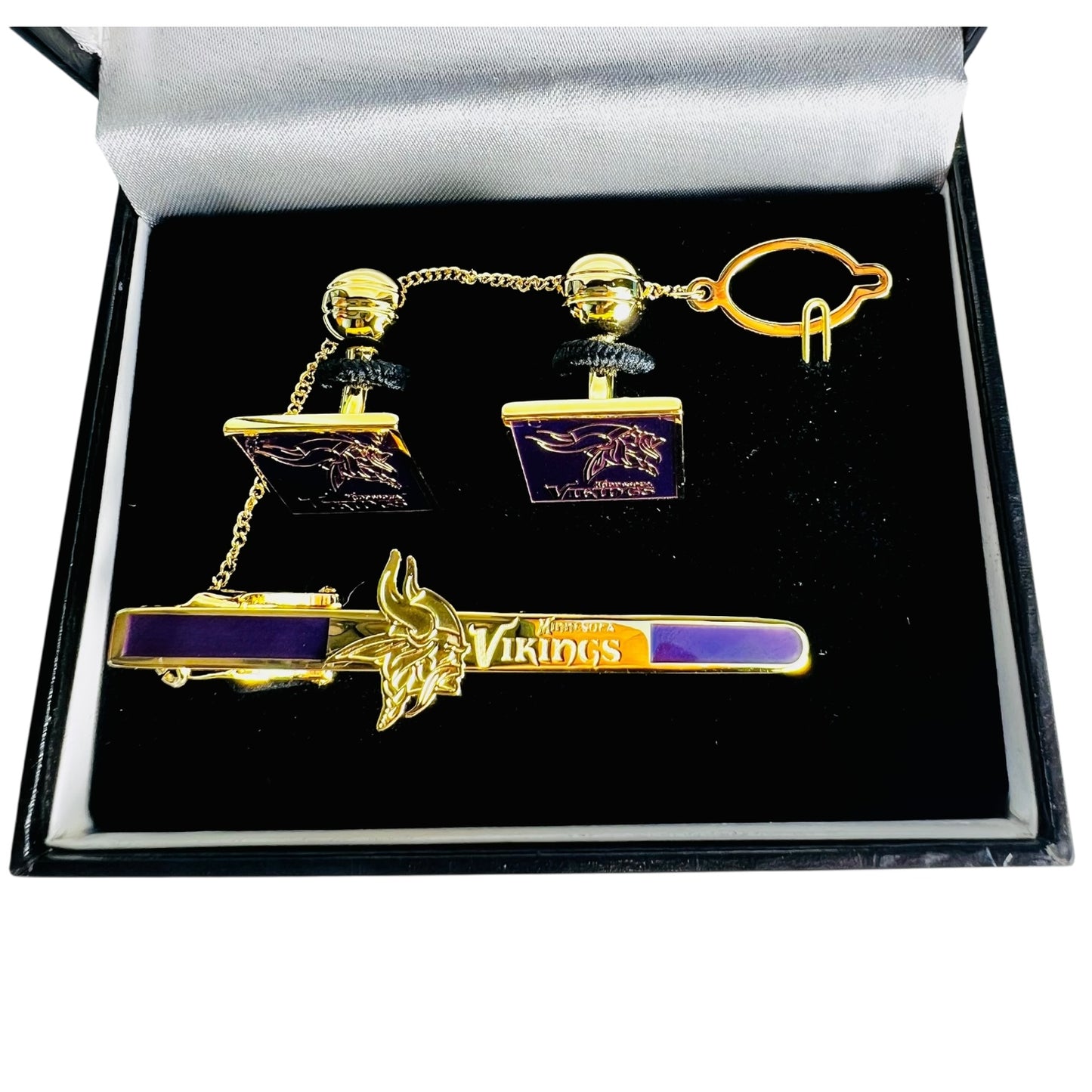 Viking Noble 24K Gold-Plated Cufflink Set