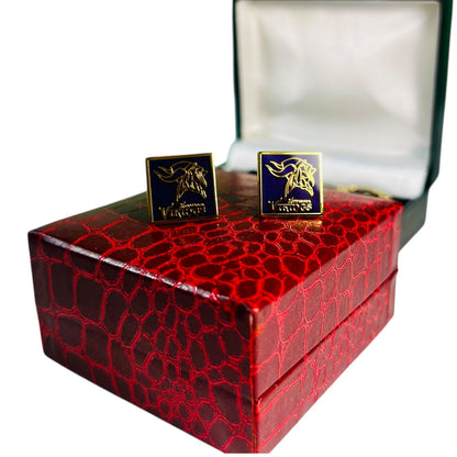 Viking Noble 24K Gold-Plated Cufflink Set