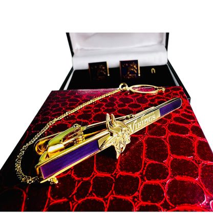 Viking Noble 24K Gold-Plated Cufflink Set