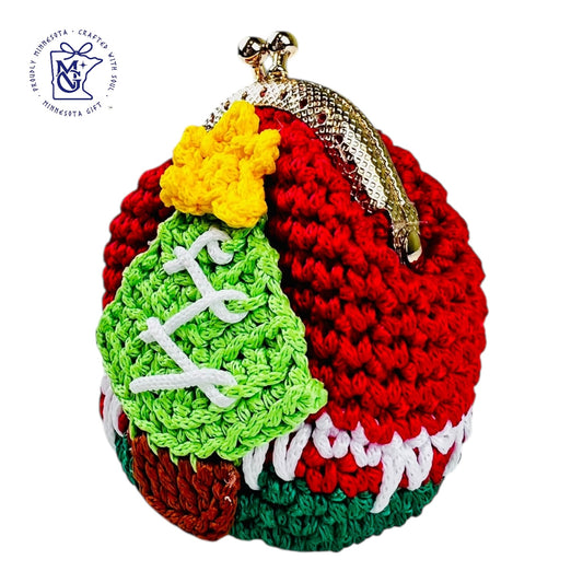 COIN PURSE CHRISTMAS - Unique Wool Keychains