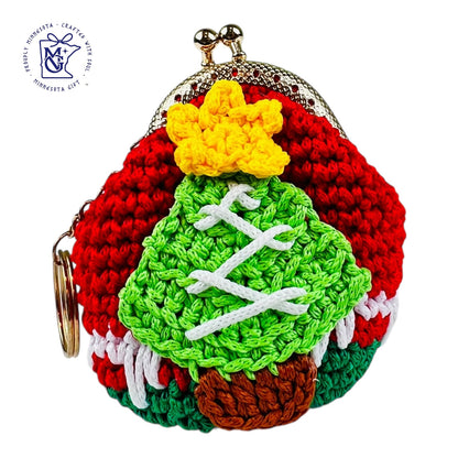 COIN PURSE CHRISTMAS - Unique Wool Keychains