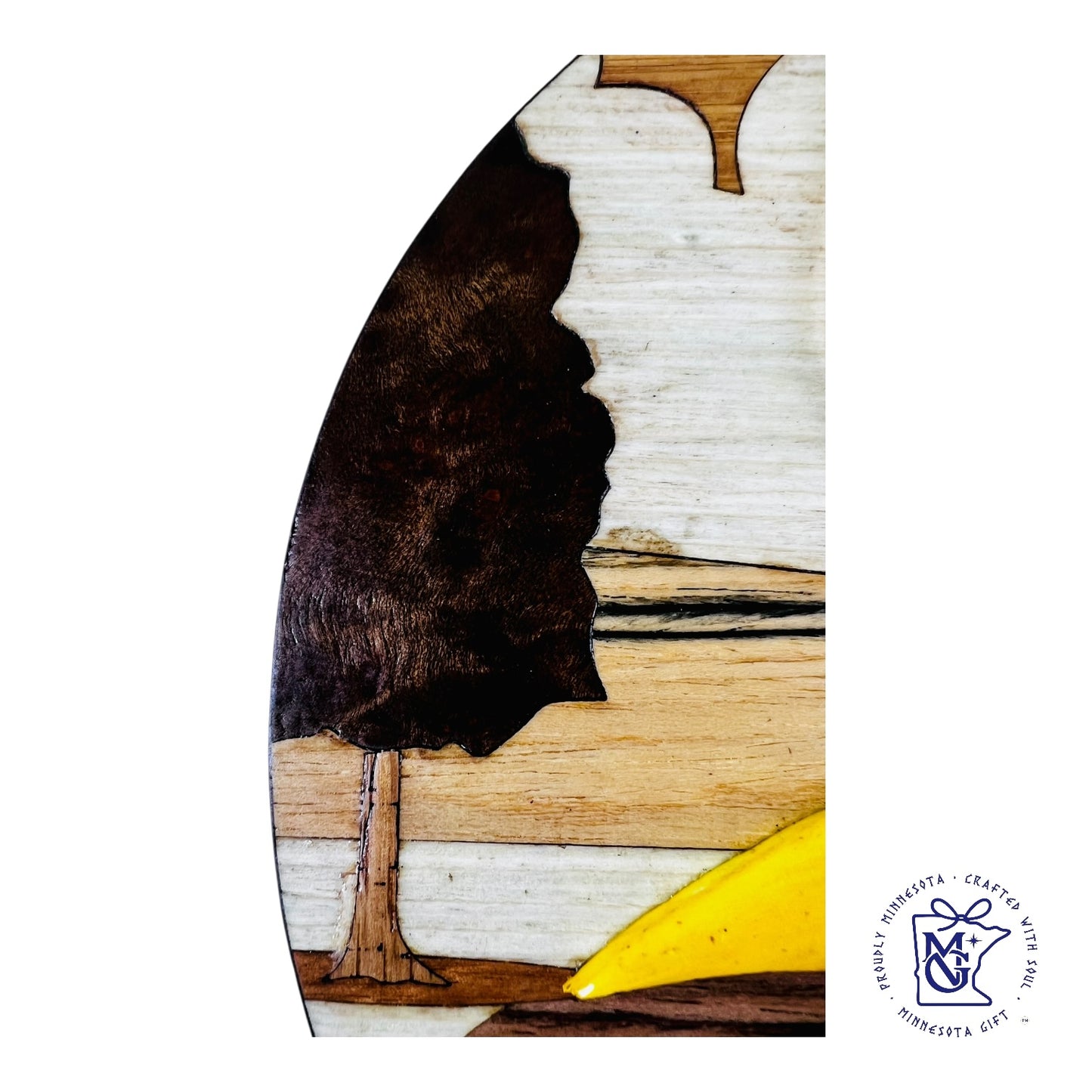 Viking Soul Wooden Round Art