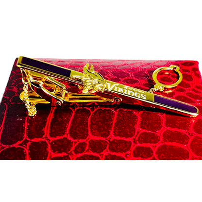 Viking Noble 24K Gold-Plated Cufflink Set