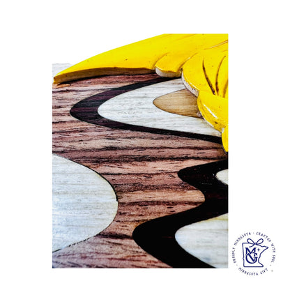 Viking Soul Wooden Round Art