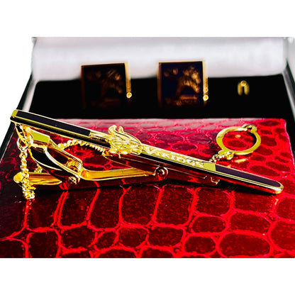 Viking Noble 24K Gold-Plated Cufflink Set