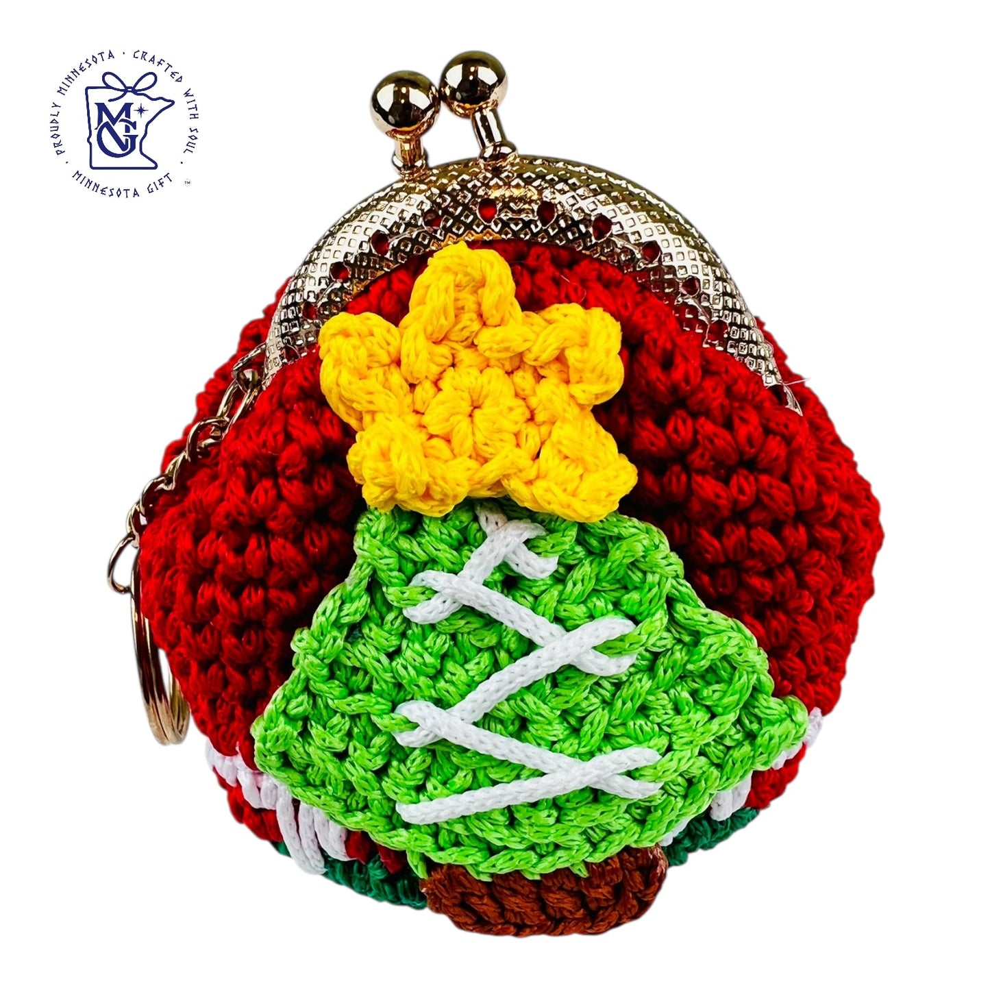 COIN PURSE CHRISTMAS - Unique Wool Keychains