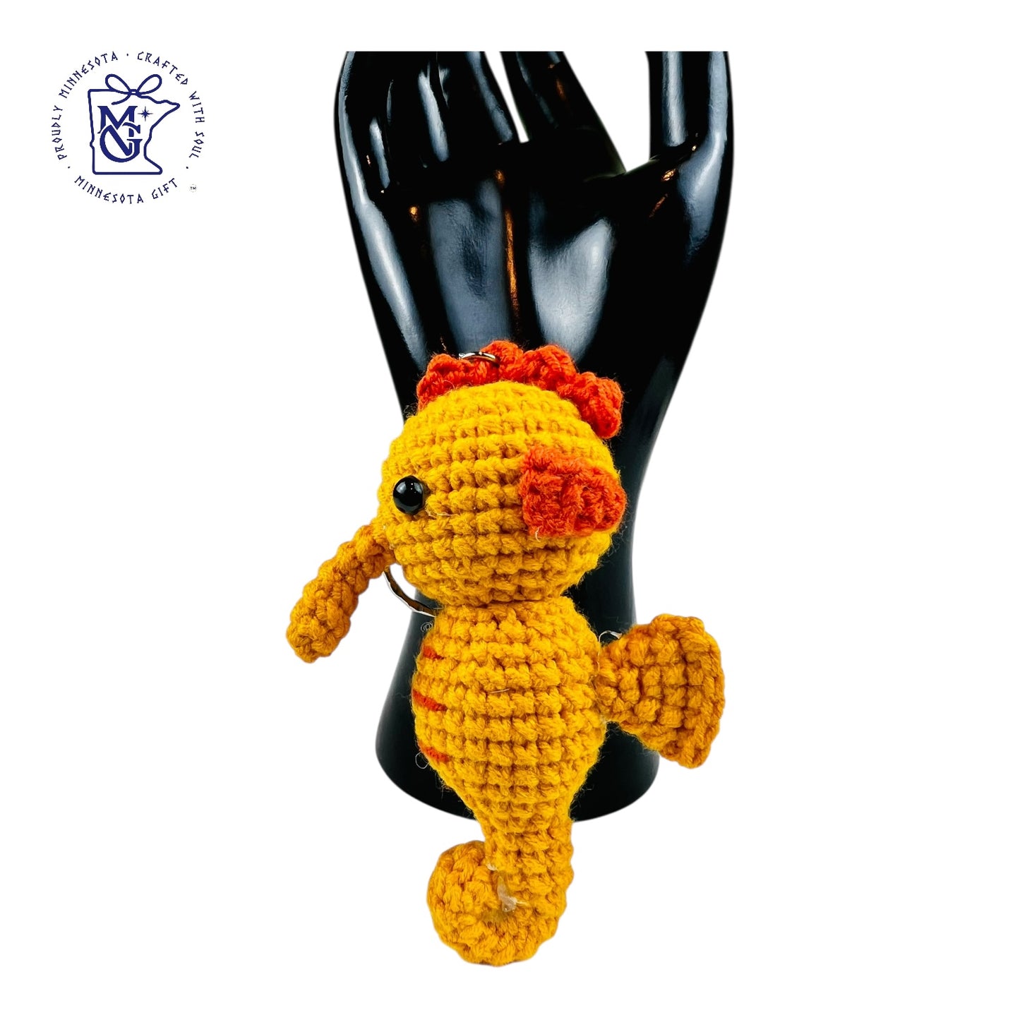 SEAHORSE - Unique Wool Keychains