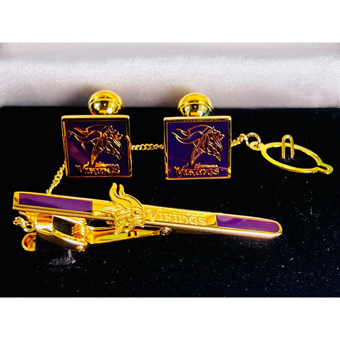 Viking Noble 24K Gold-Plated Cufflink Set