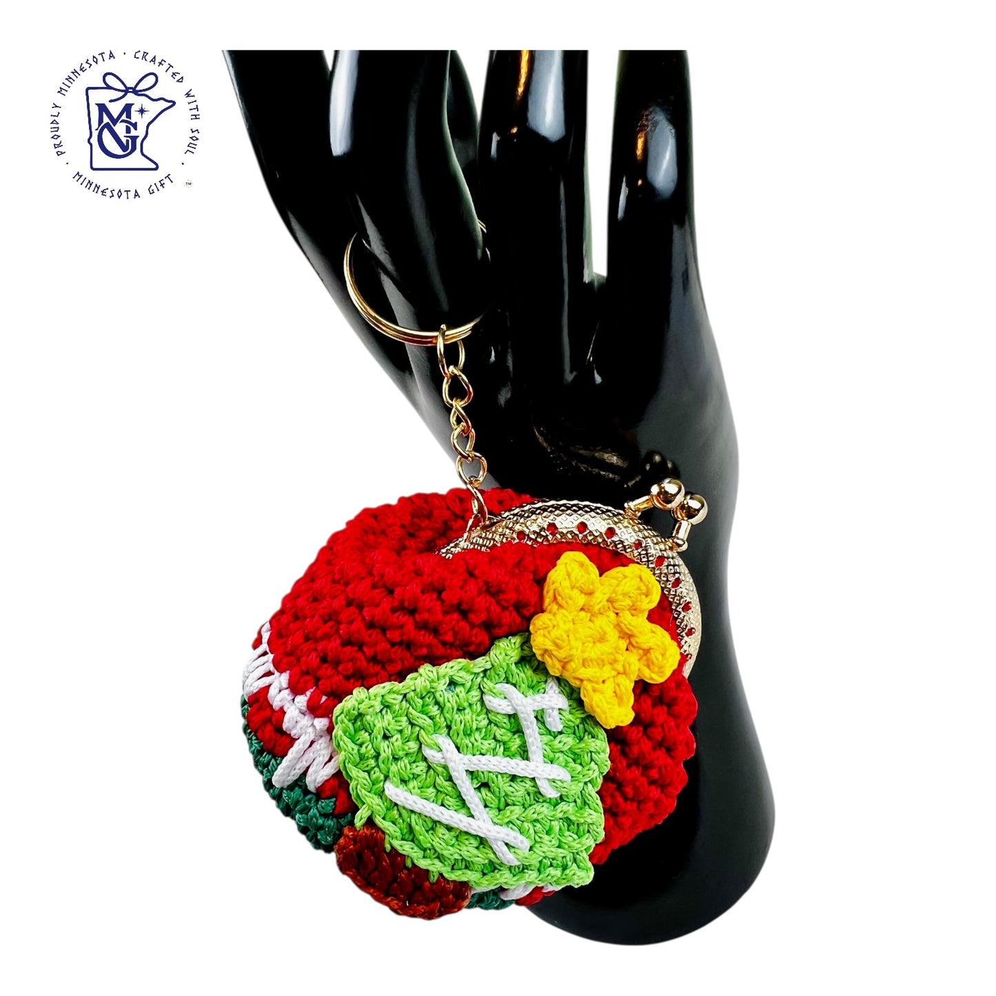 COIN PURSE CHRISTMAS - Unique Wool Keychains