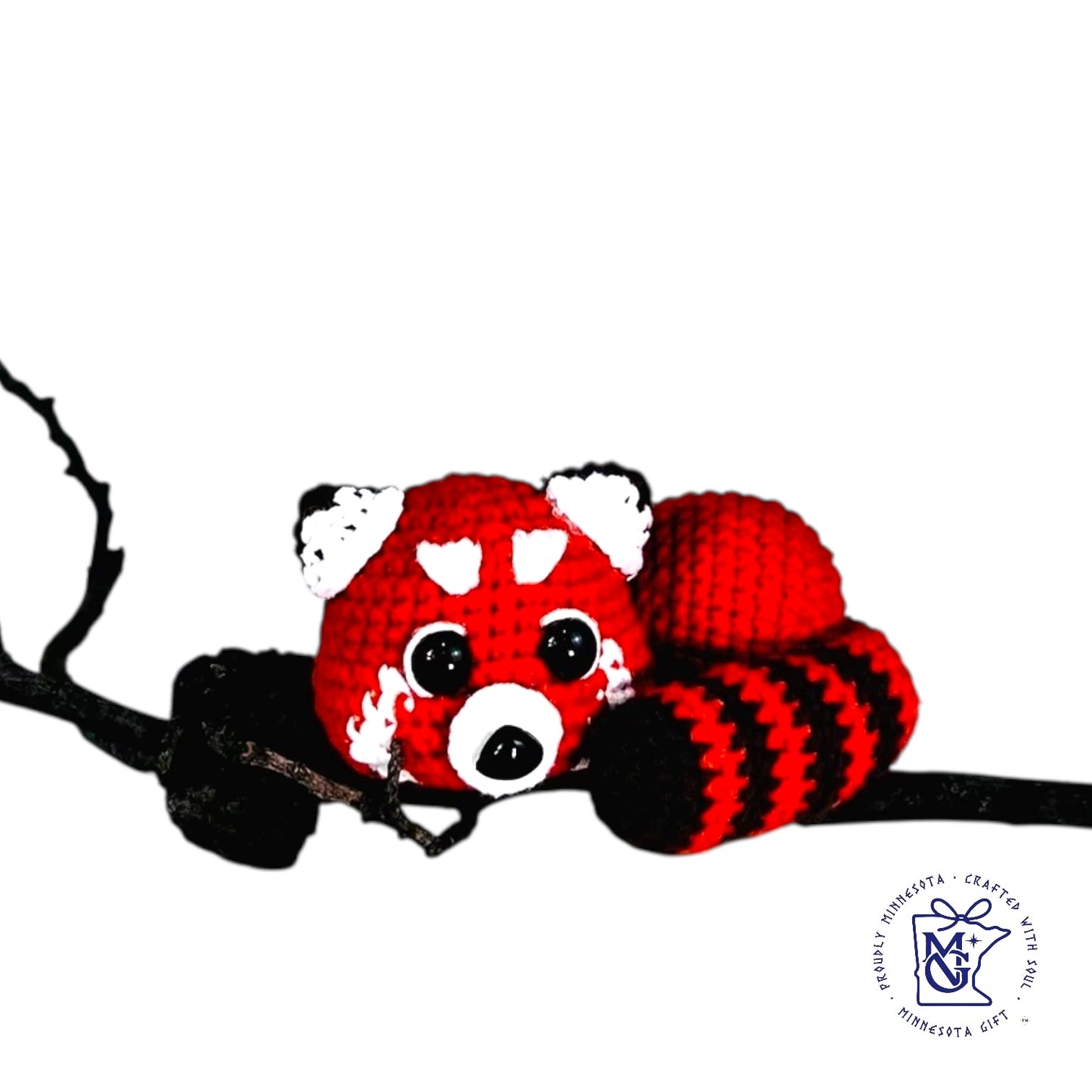 RED PANDA - Unique Wool Keychains