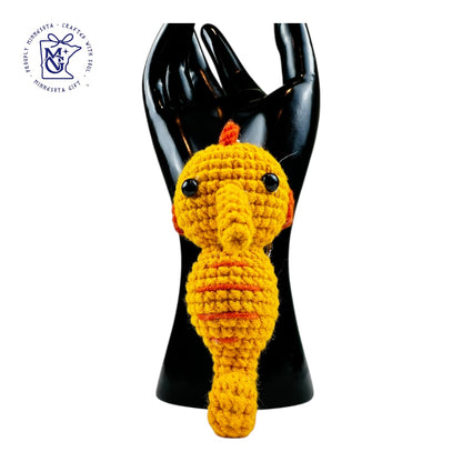 SEAHORSE - Unique Wool Keychains