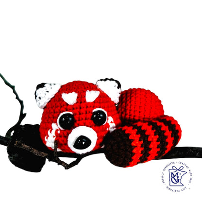 RED PANDA - Unique Wool Keychains