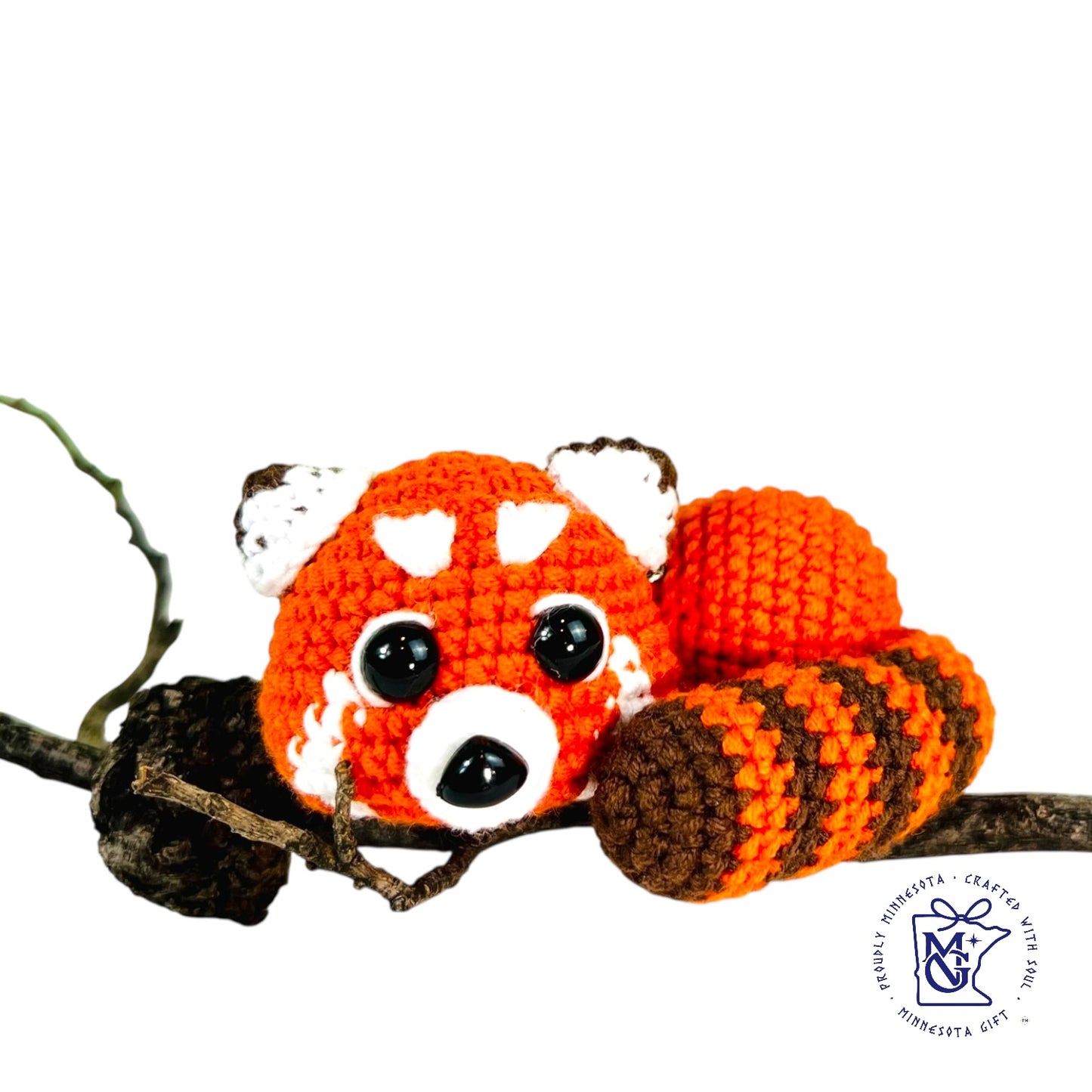 RED PANDA - Unique Wool Keychains
