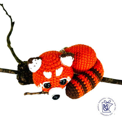 RED PANDA - Unique Wool Keychains
