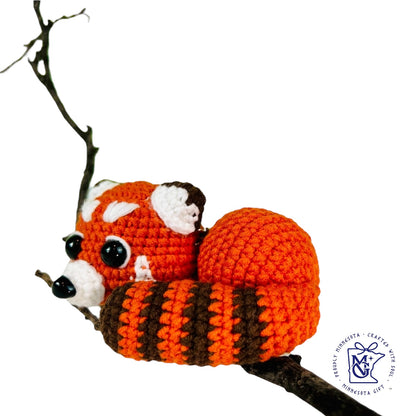 RED PANDA - Unique Wool Keychains