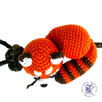 RED PANDA - Unique Wool Keychains