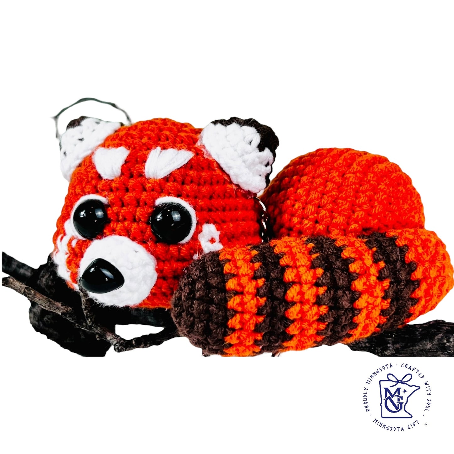 RED PANDA - Unique Wool Keychains