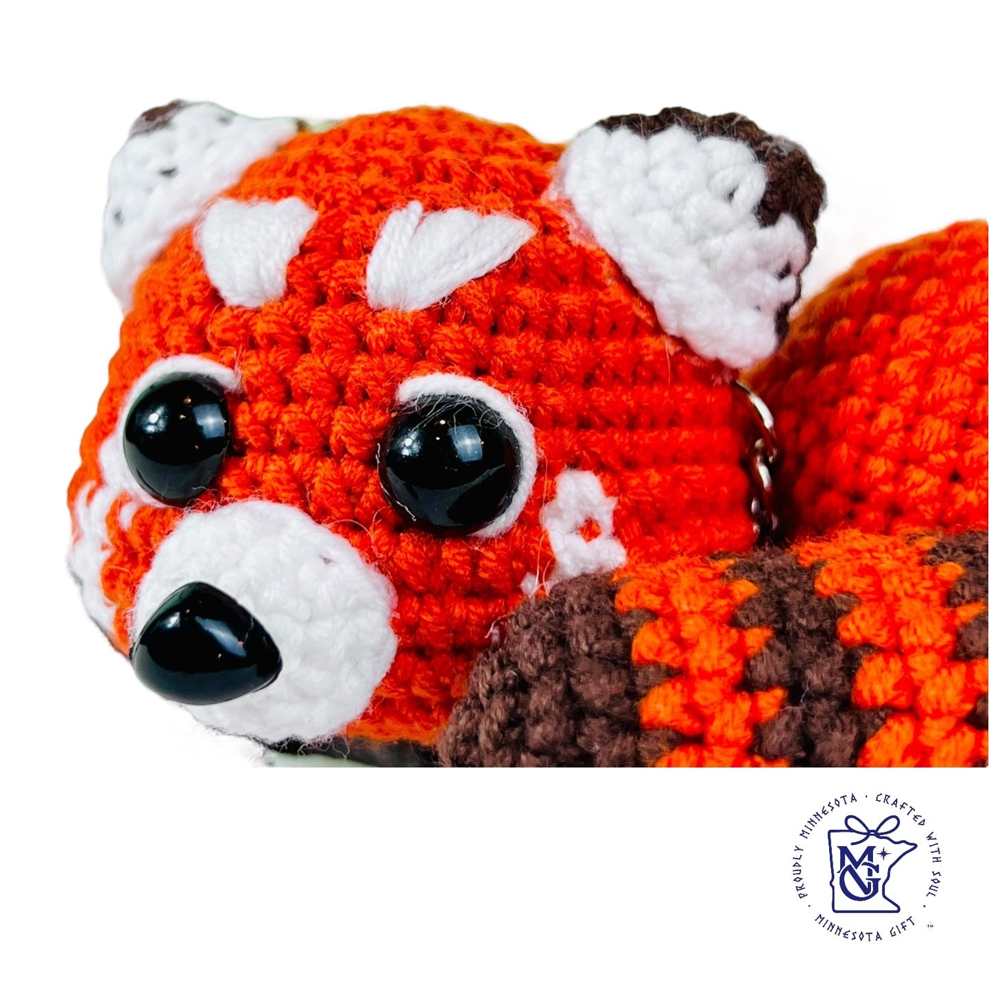 RED PANDA - Unique Wool Keychains