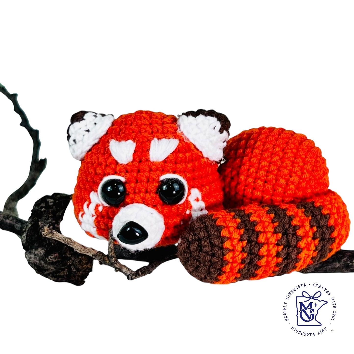 RED PANDA - Unique Wool Keychains