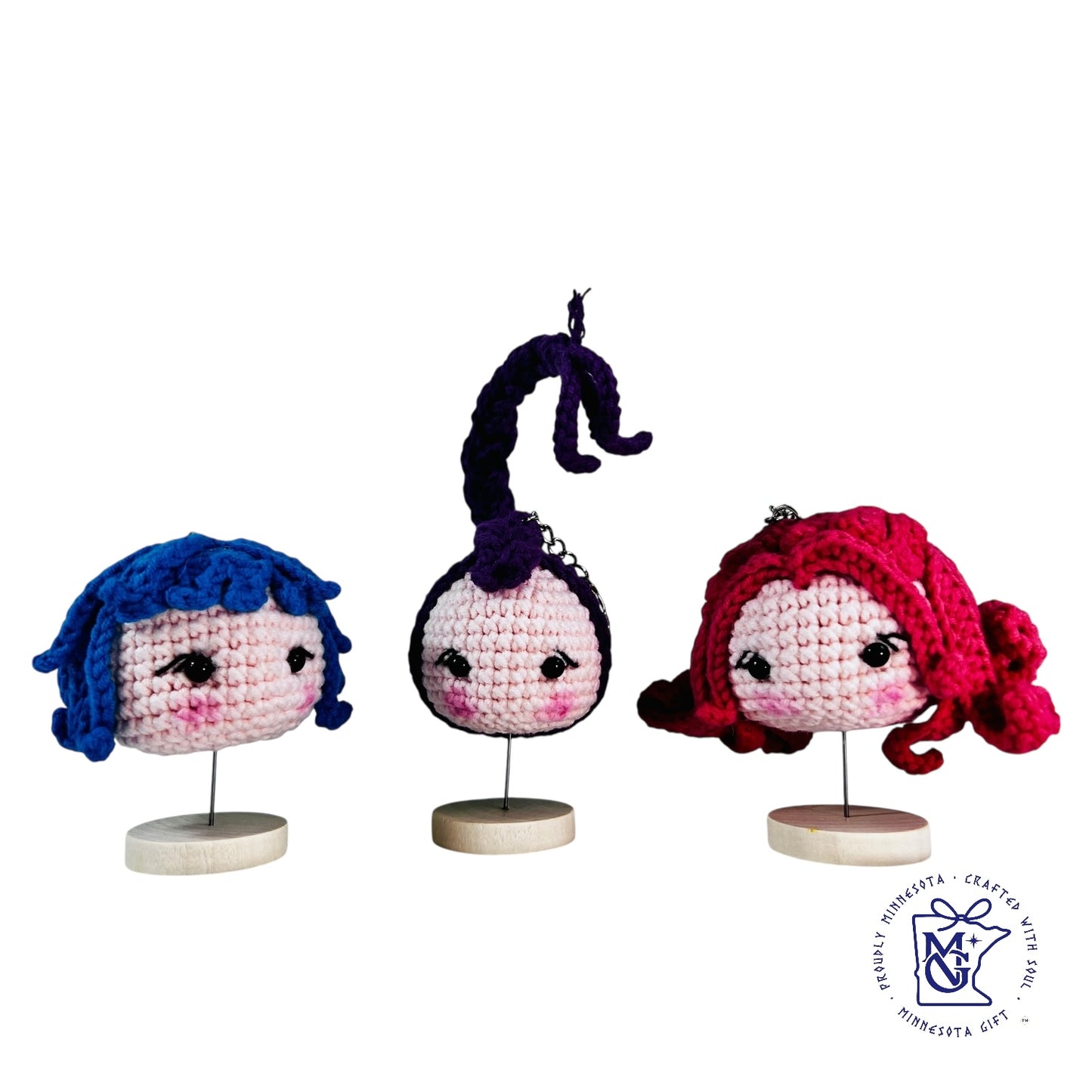 KPOP DEMON HUNTERS - Unique Wool Keychains