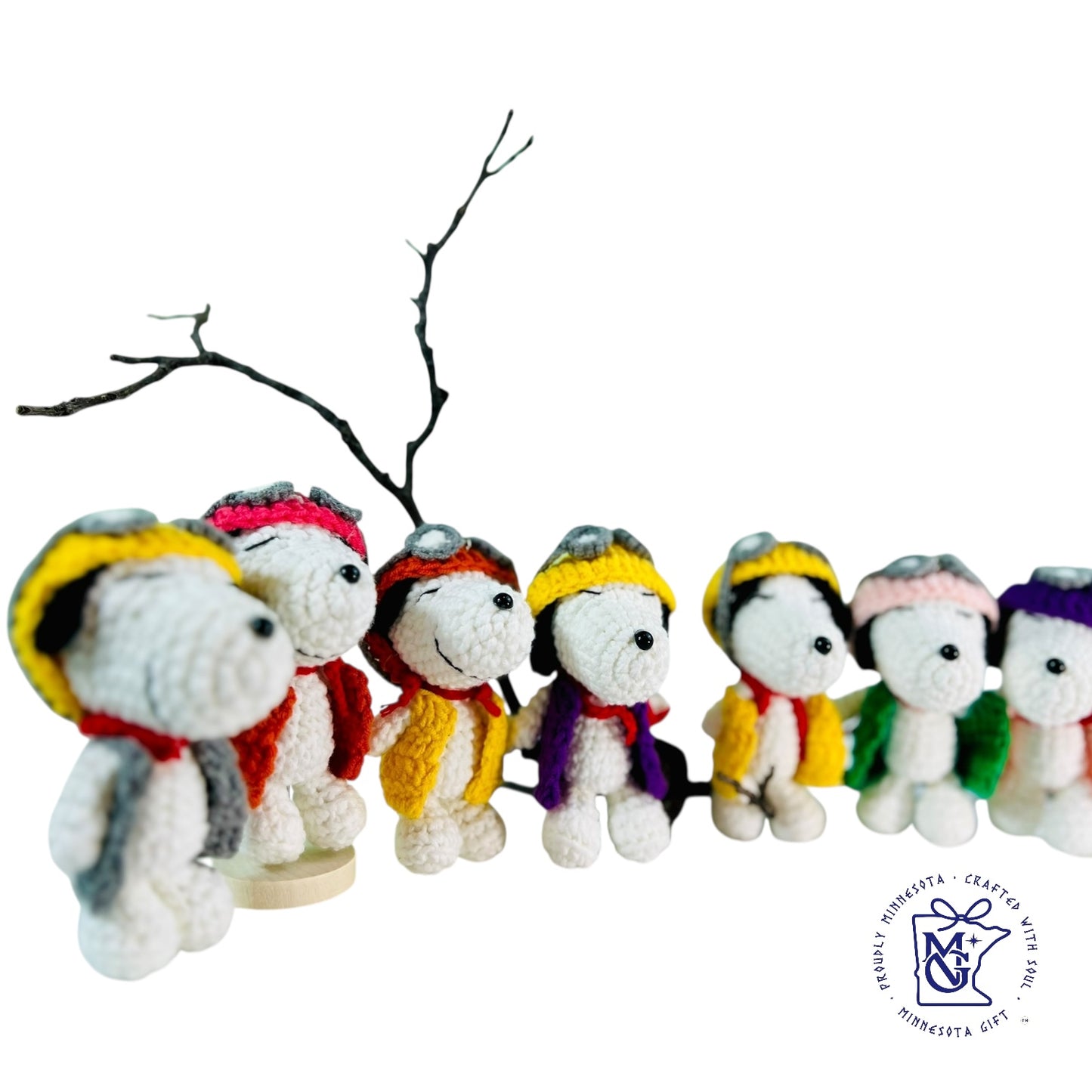 SNOPPY - Unique Wool Keychains