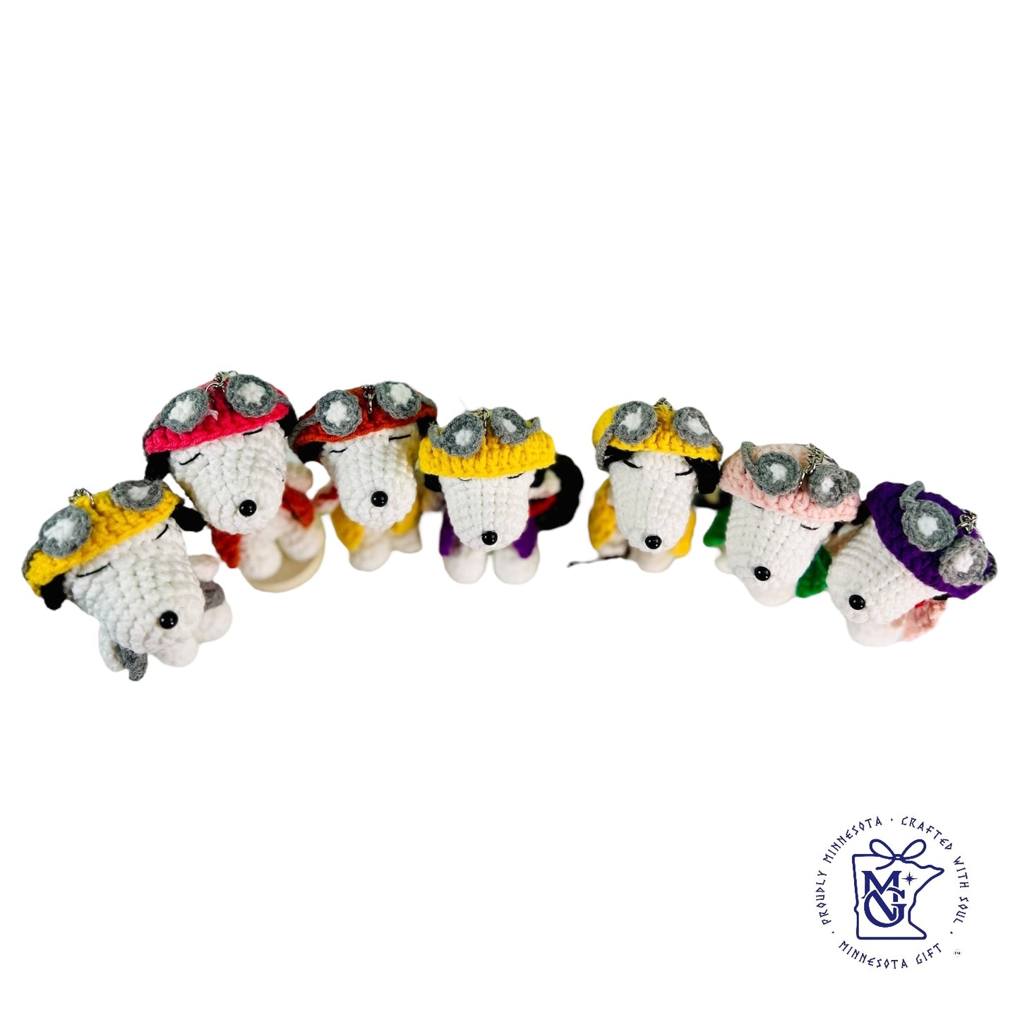 SNOPPY - Unique Wool Keychains