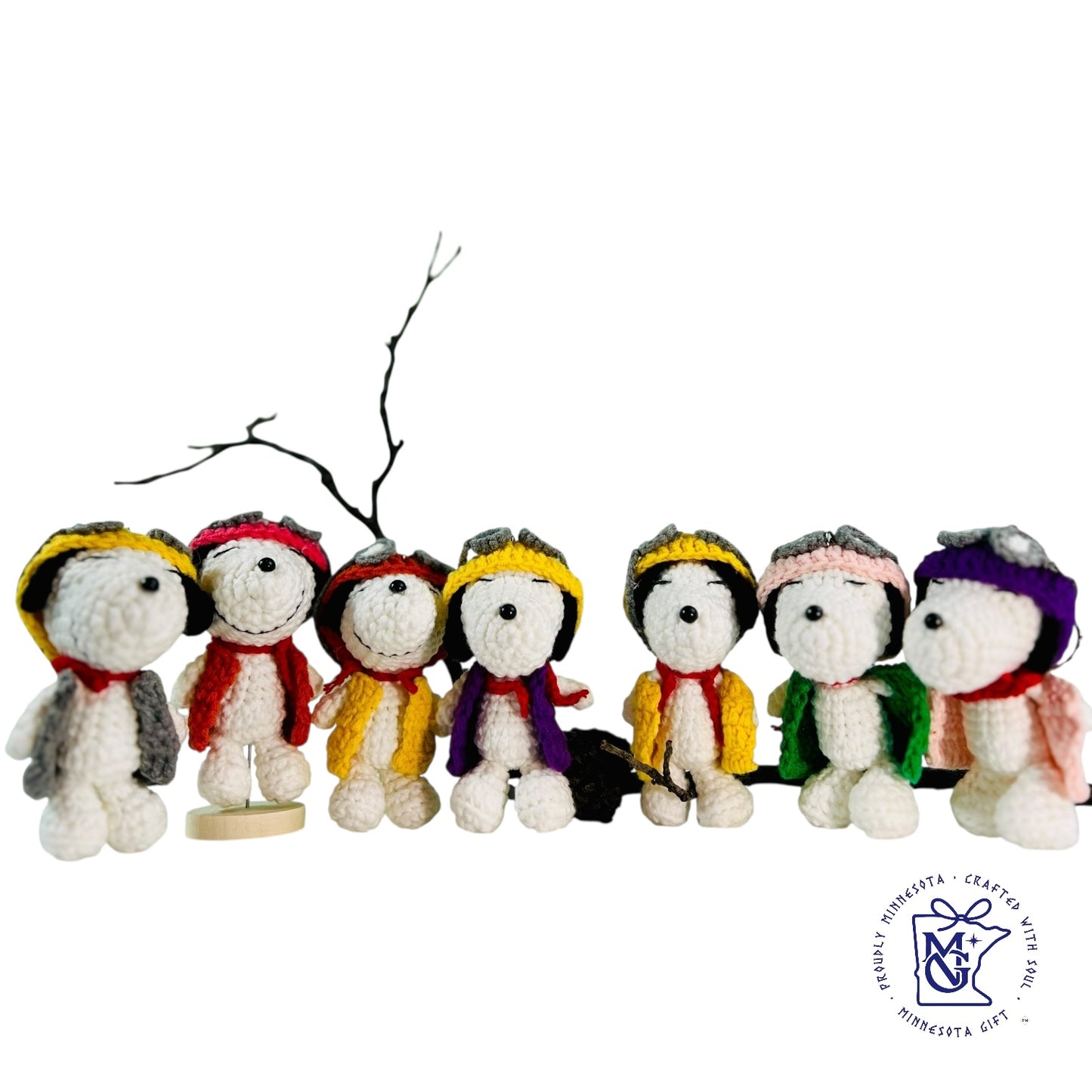 SNOPPY - Unique Wool Keychains