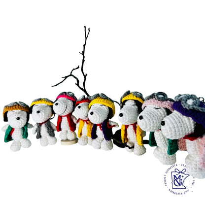 SNOPPY - Unique Wool Keychains