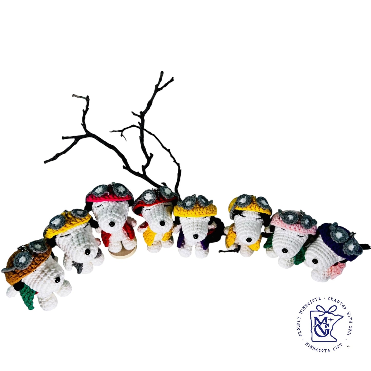 SNOPPY - Unique Wool Keychains