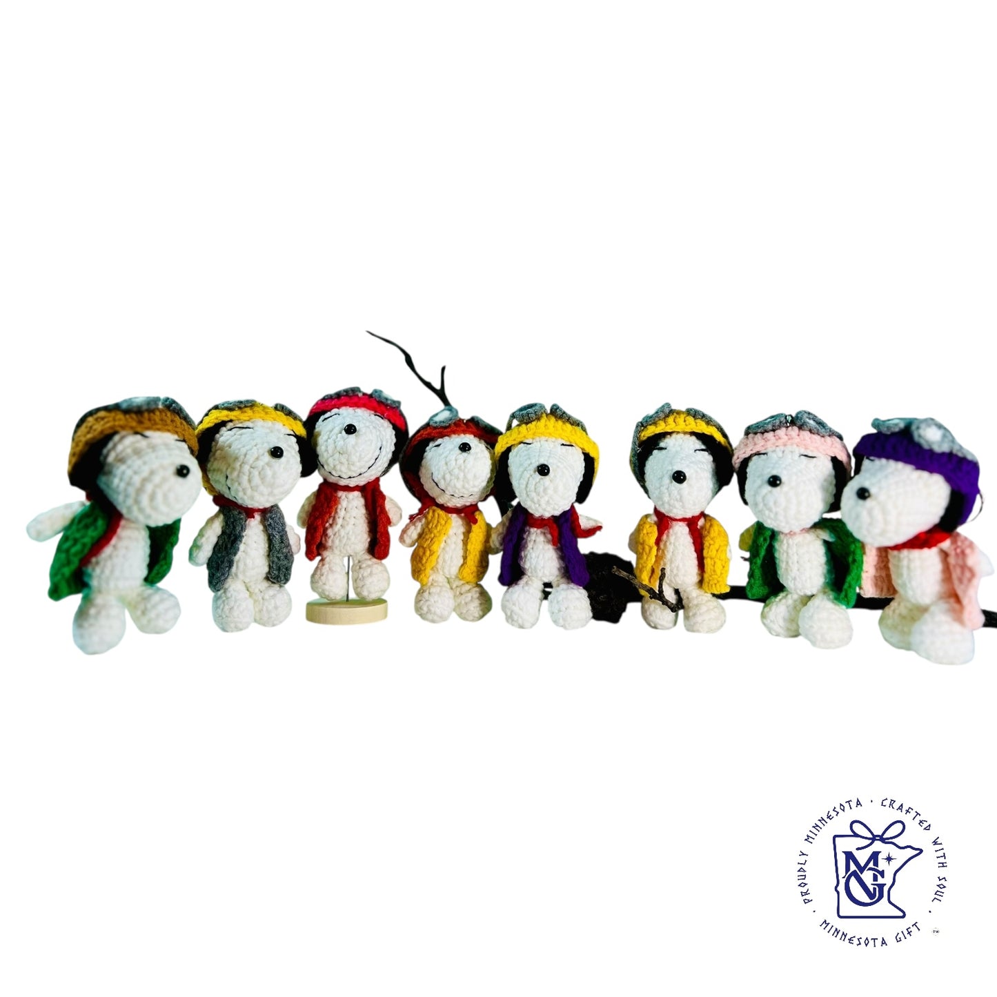 SNOPPY - Unique Wool Keychains