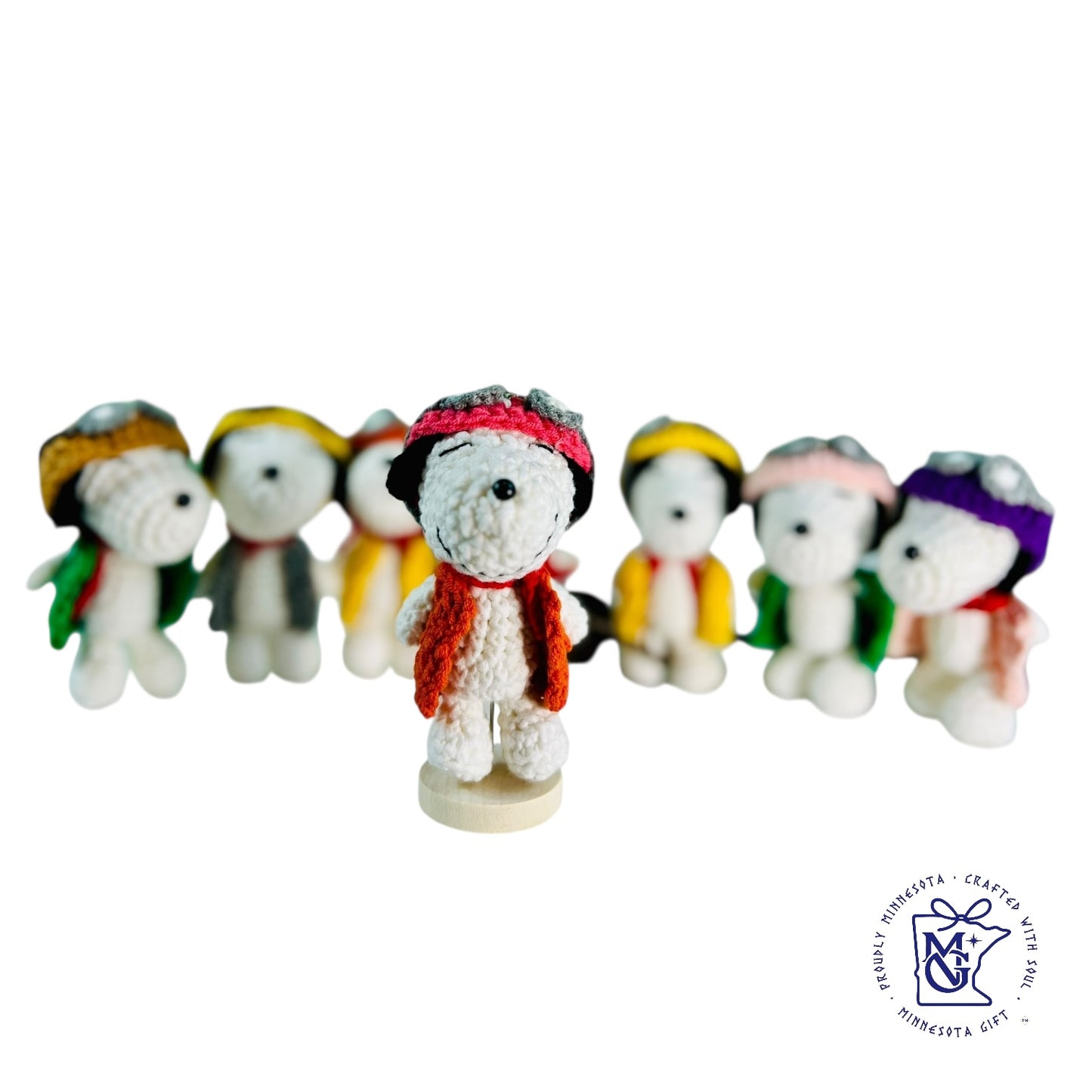 SNOPPY - Unique Wool Keychains