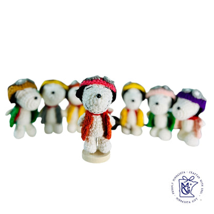 SNOPPY - Unique Wool Keychains