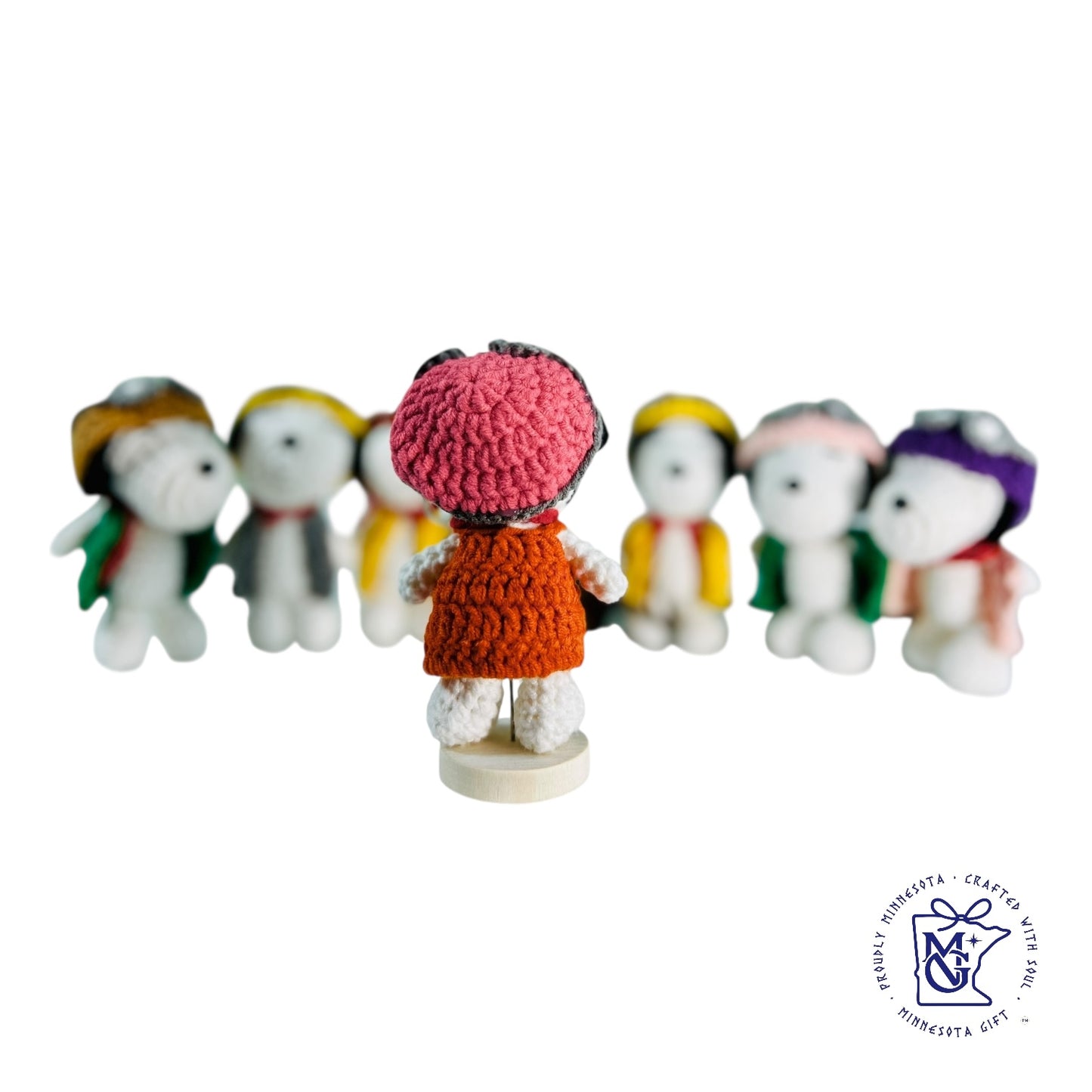 SNOPPY - Unique Wool Keychains