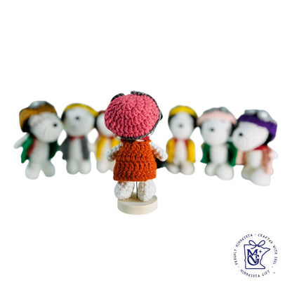 SNOPPY - Unique Wool Keychains