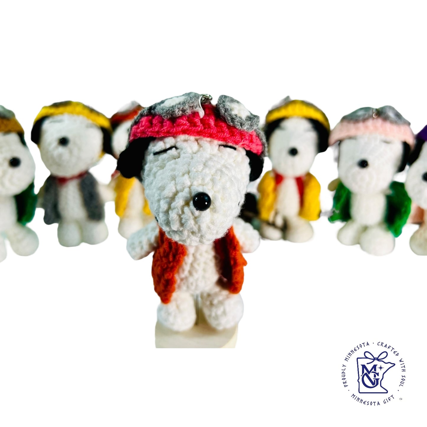 SNOPPY - Unique Wool Keychains