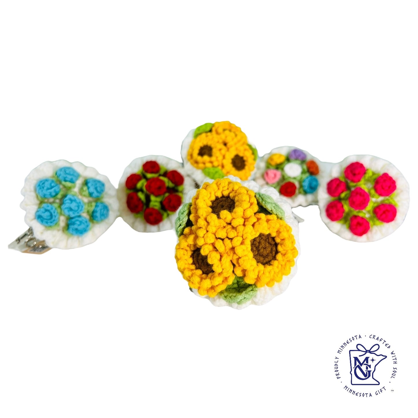 MINI BOUQUETS - Unique Wool Keychains