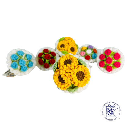 MINI BOUQUETS - Unique Wool Keychains
